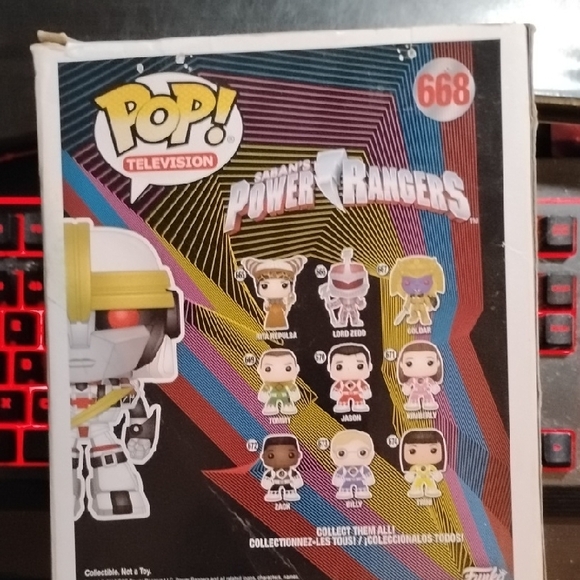 Funko Pop Large Size White Tigerzord LE Hot Topic Exclusive - Picture 3 of 6